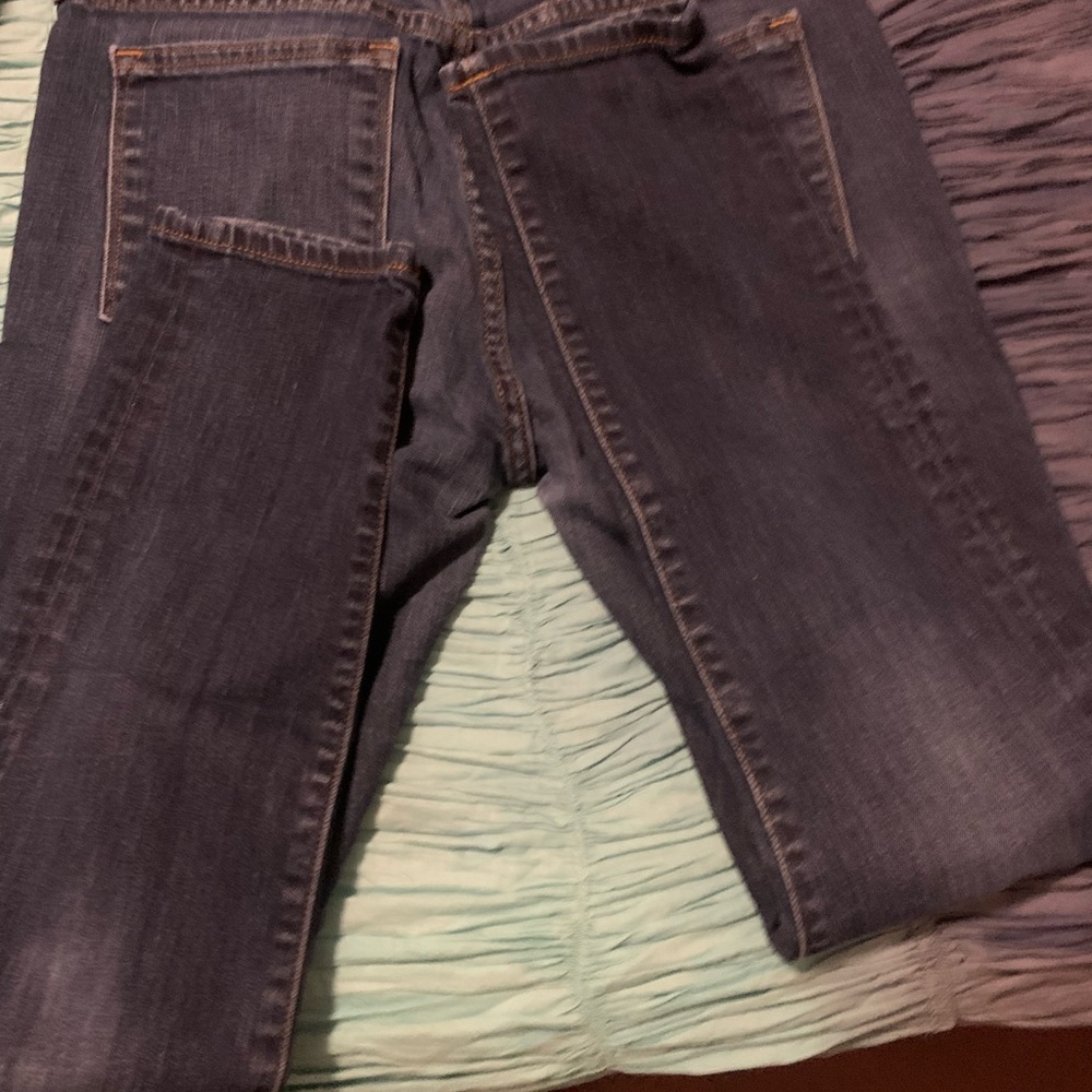 J. Crew Midrise Toothpick Skinny Jeans - Blue - Picture 5 of 9